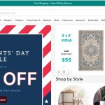 Интернет-магазин ковров Rugs.com в США