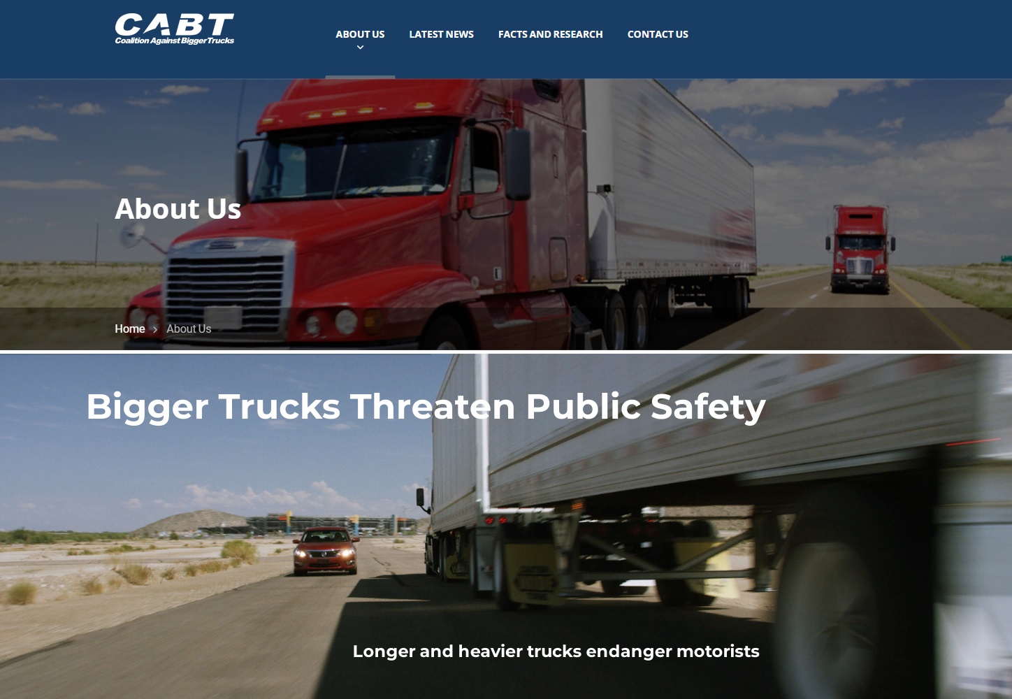 Coalition Against Bigger Trucks