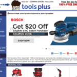 Tools-plus.com — доставка товаров из интернет-магазина