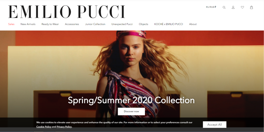 Международный бренд Emilio Pucci