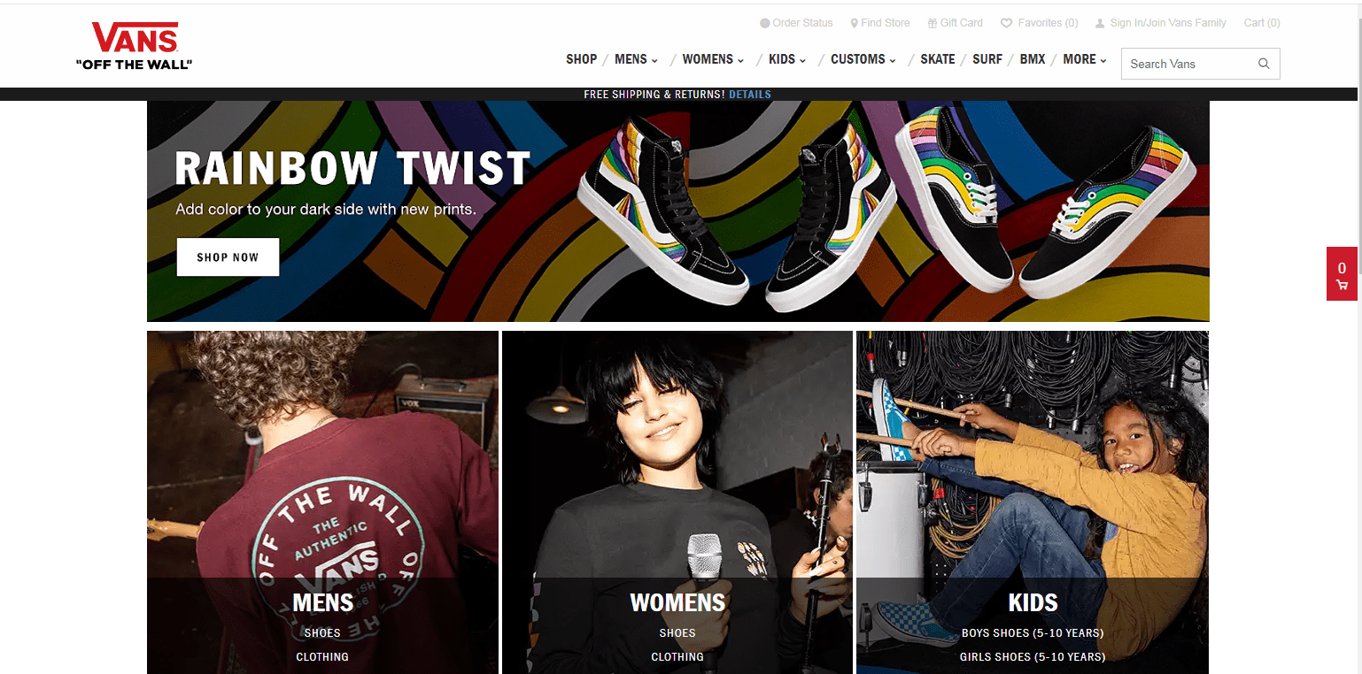 Обувь для скейтбордистов Vans