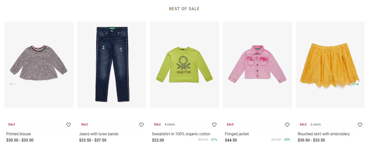 benetton интернет магазин одежды