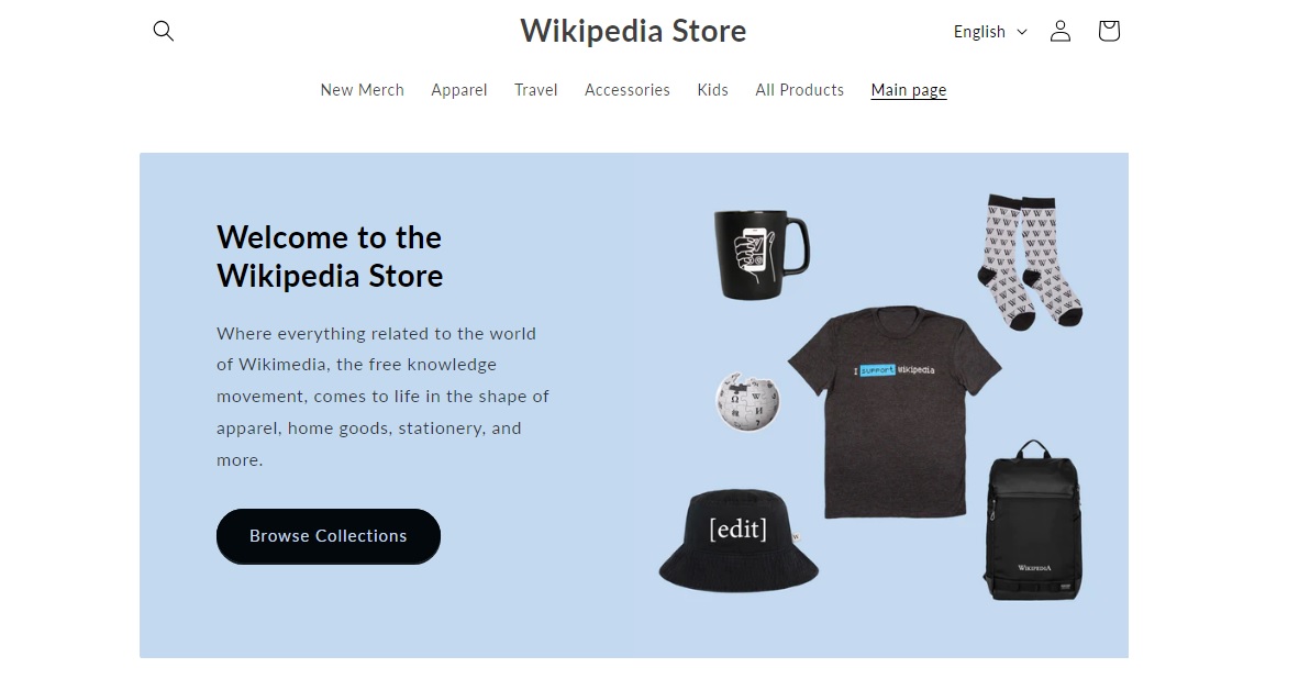 Интернет-магазин Wikipedia Store