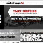 AutohausAZ — интернет-магазин автозапчастей в США