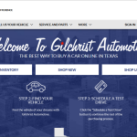 Gilchrist Automotive – онлайн-магазин автомобилей и запчастей в США