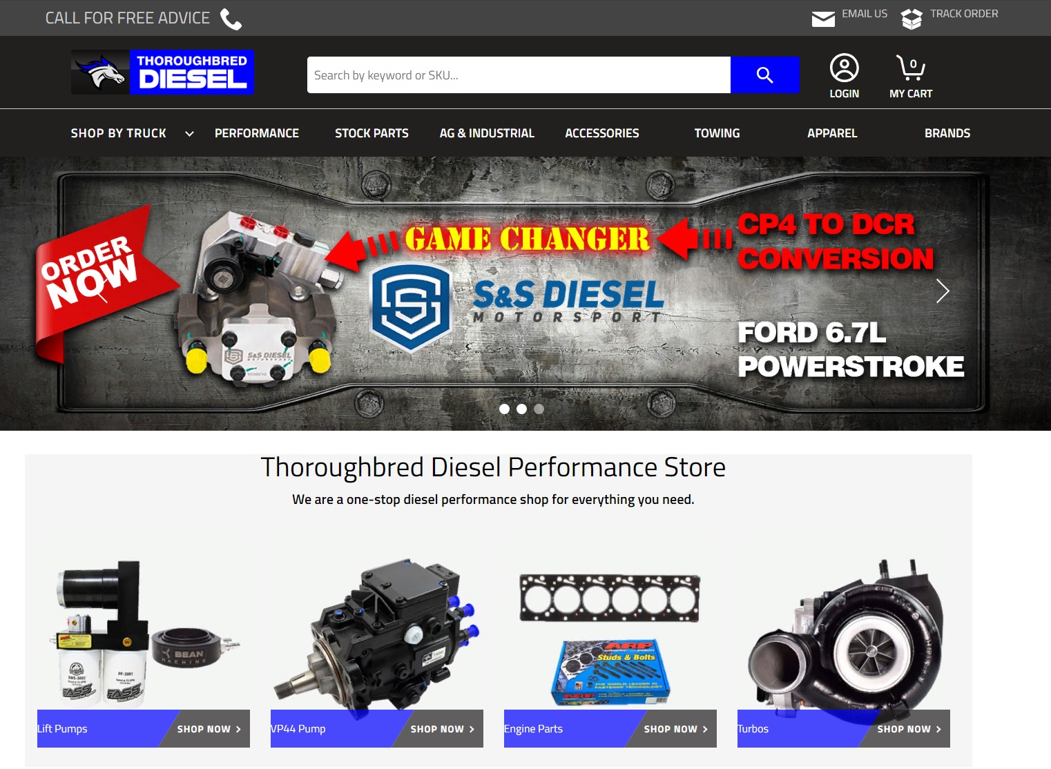 Thoroughbred Diesel запчасти для дизеля