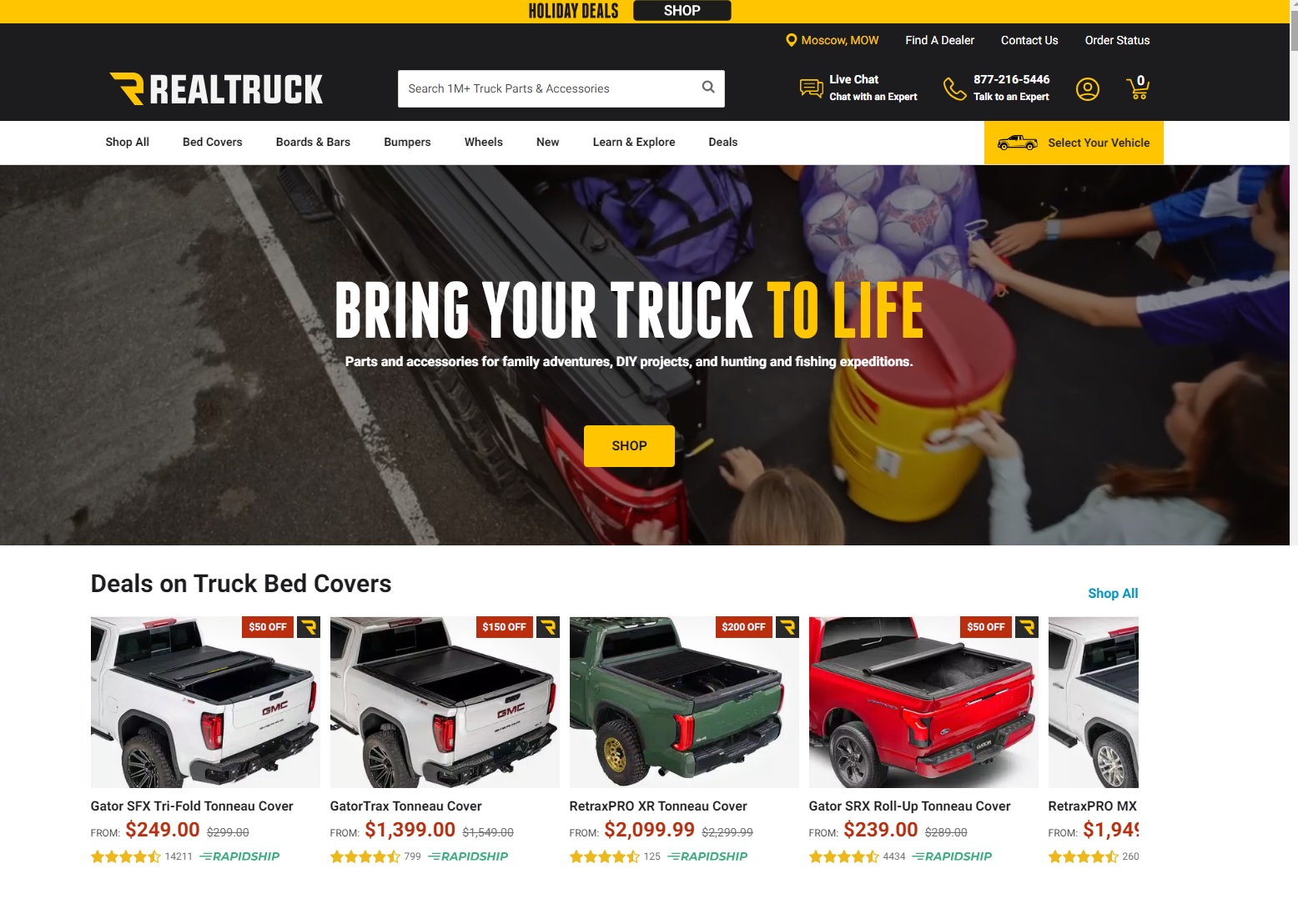 Realtruck — магазин запасных частей и аксессуаров