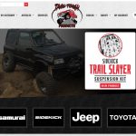 Trail Tough — магазин запасных частей для серии внедорожников Suzuki Samurai.