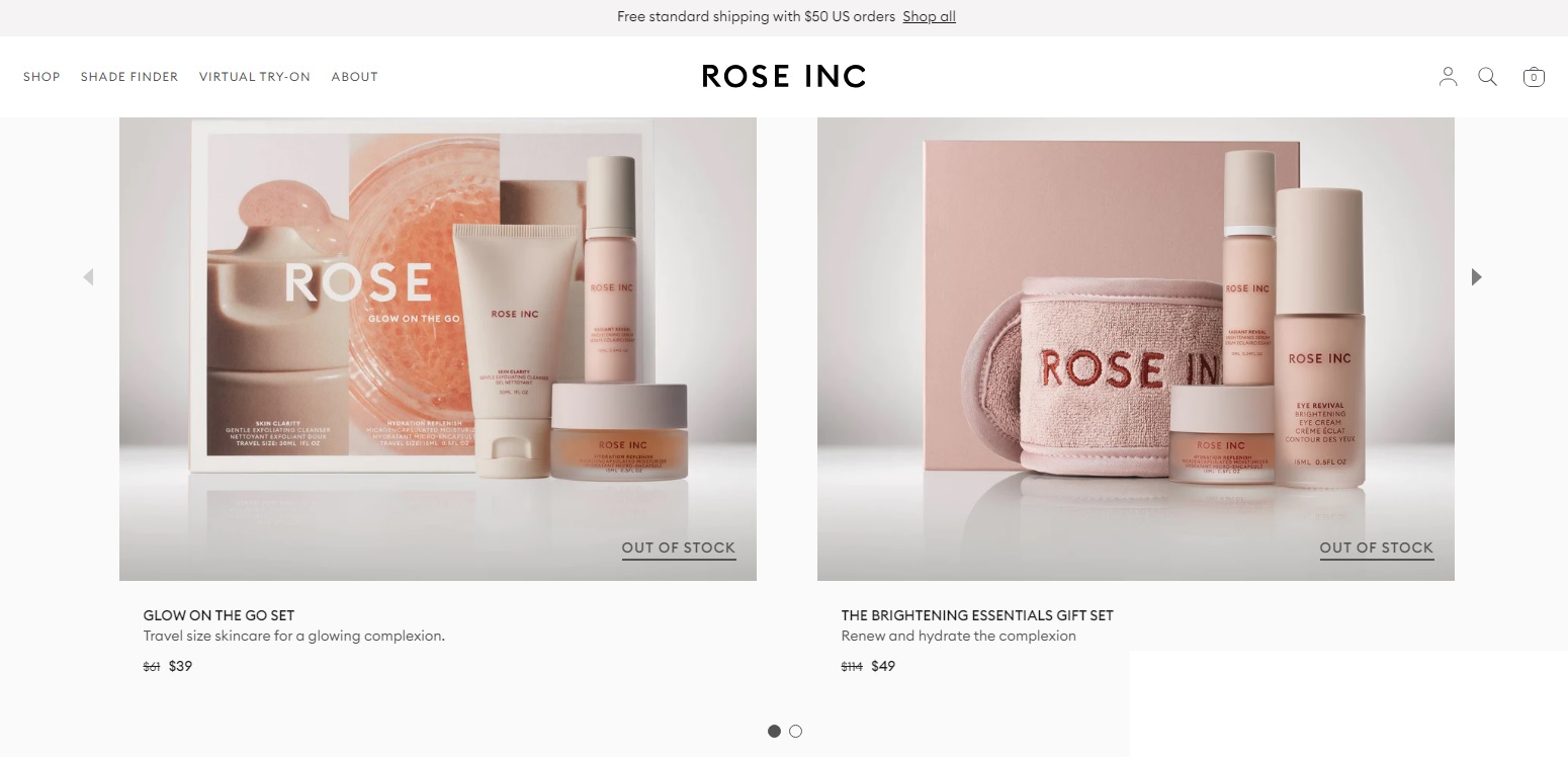 Косметика в магазине Rose Inc