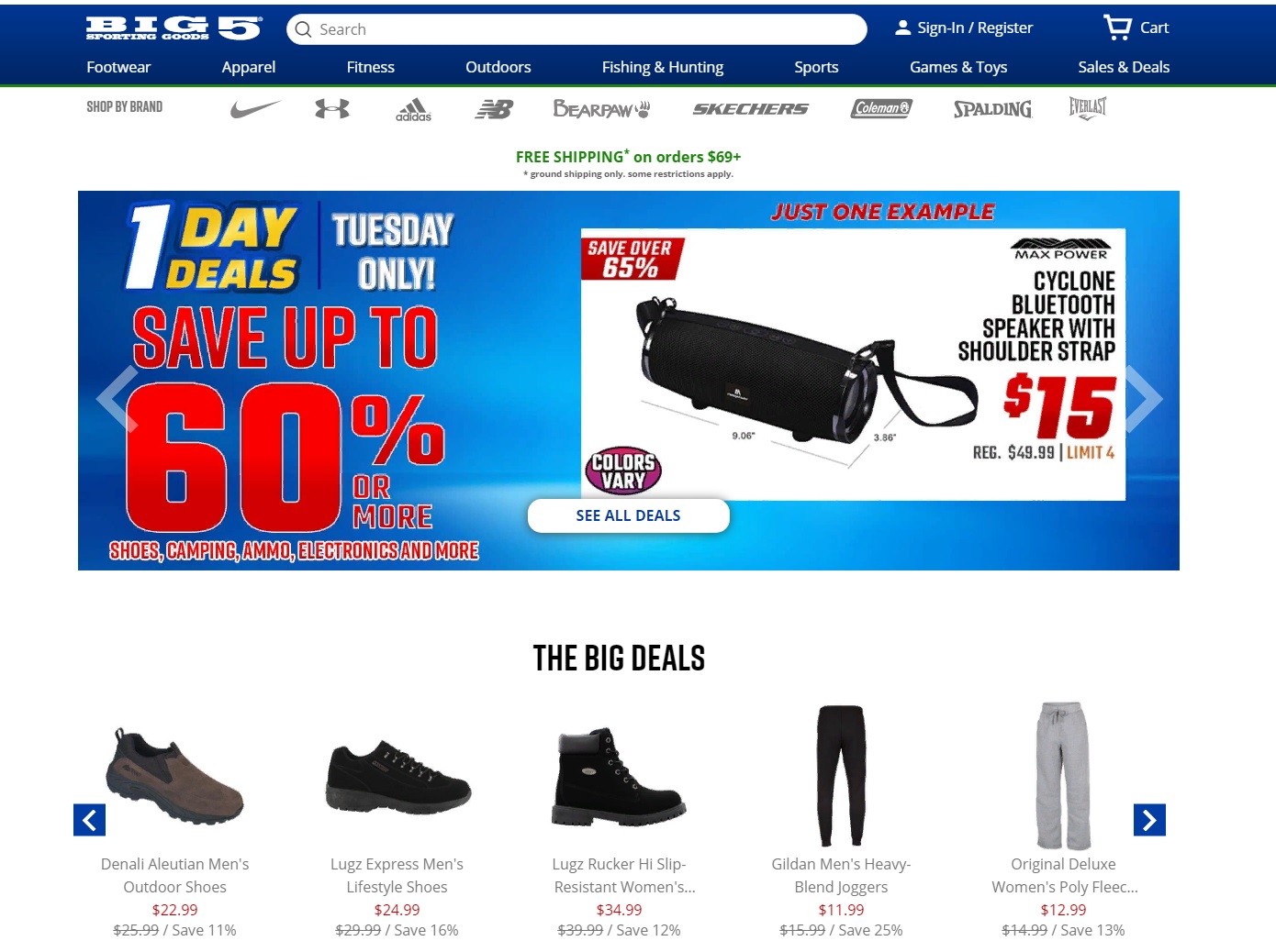 Big 5 Sporting Goods