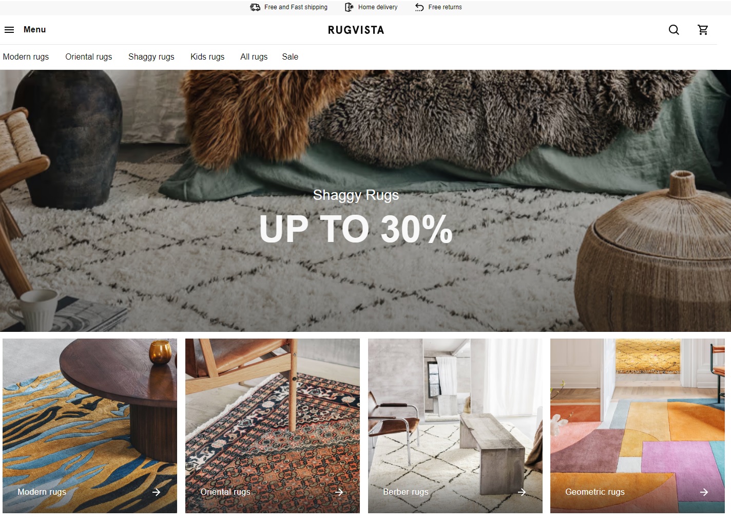 Американский интернет-магазин ковров Rugvista