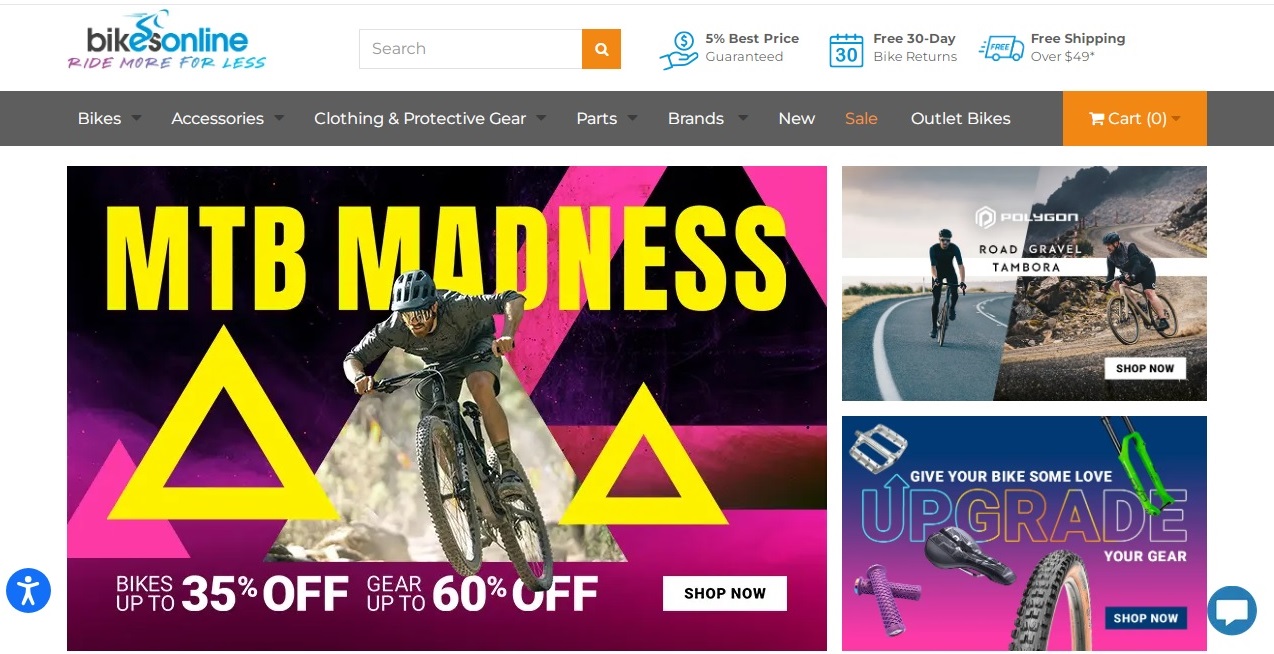Bikes Online интернет-магазин велосипедов
