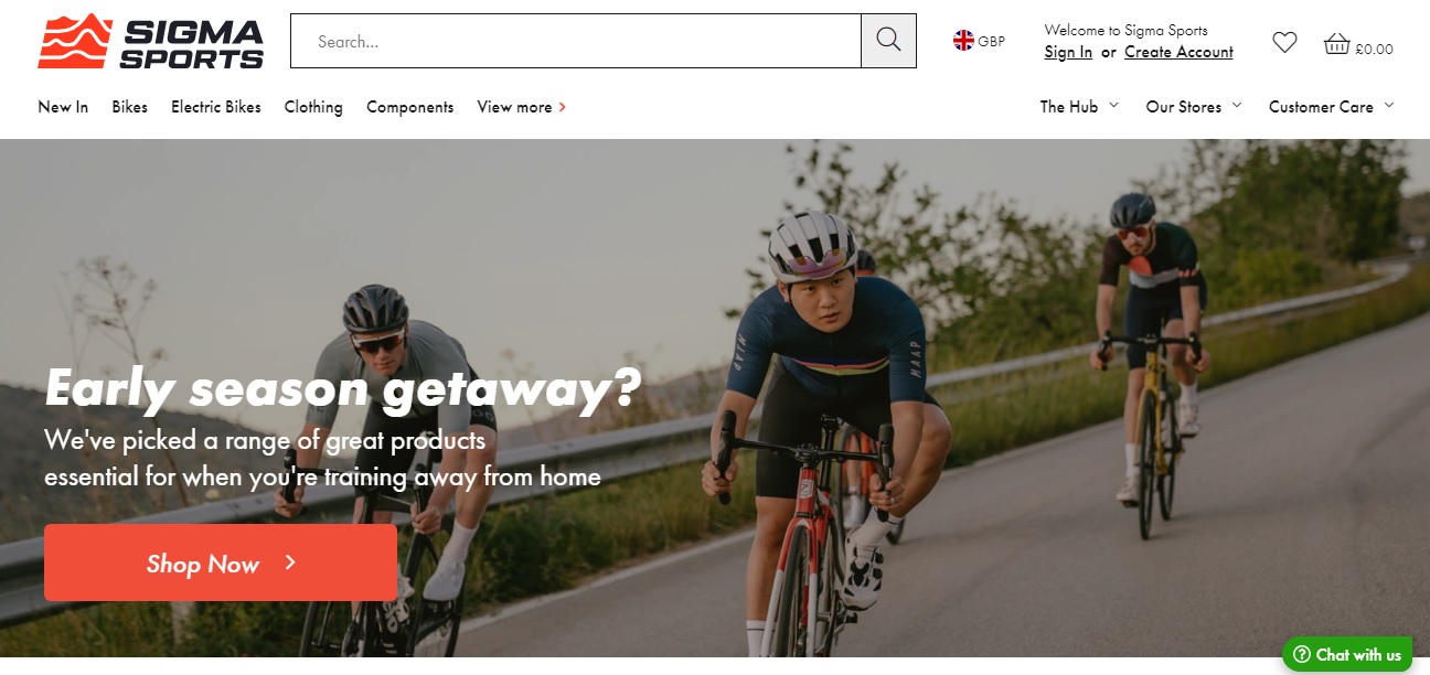 Sigma Sports спортивный интернет-магазин