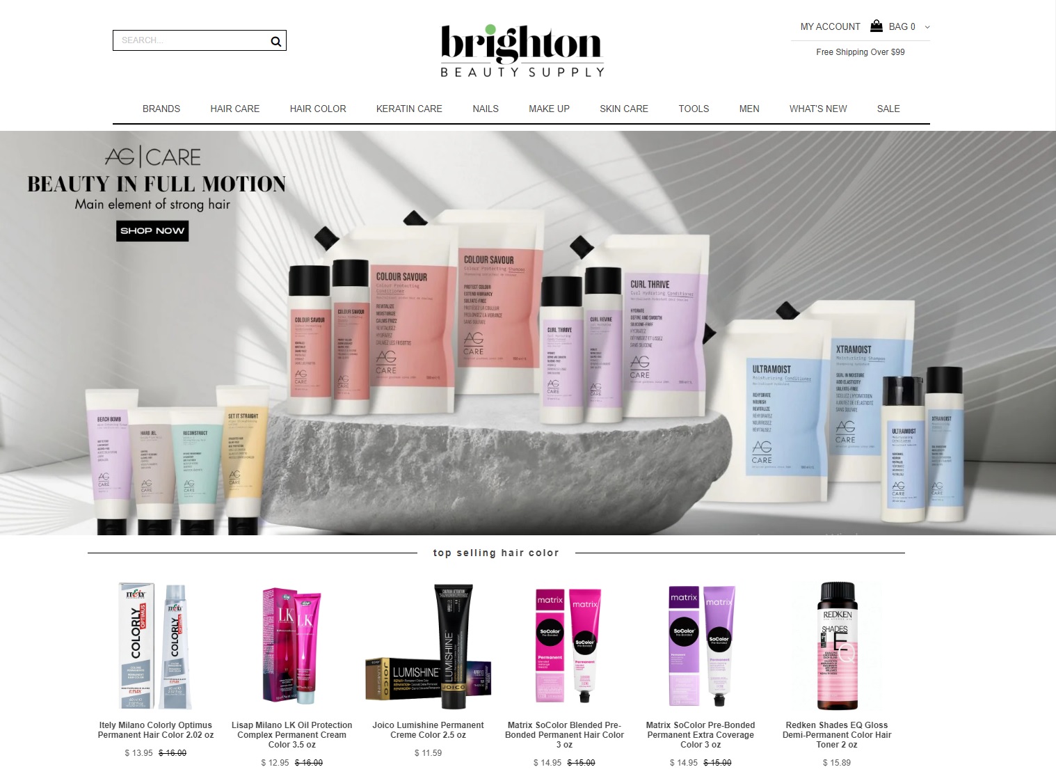 Интернет-магазин в США brightonbeautysupply