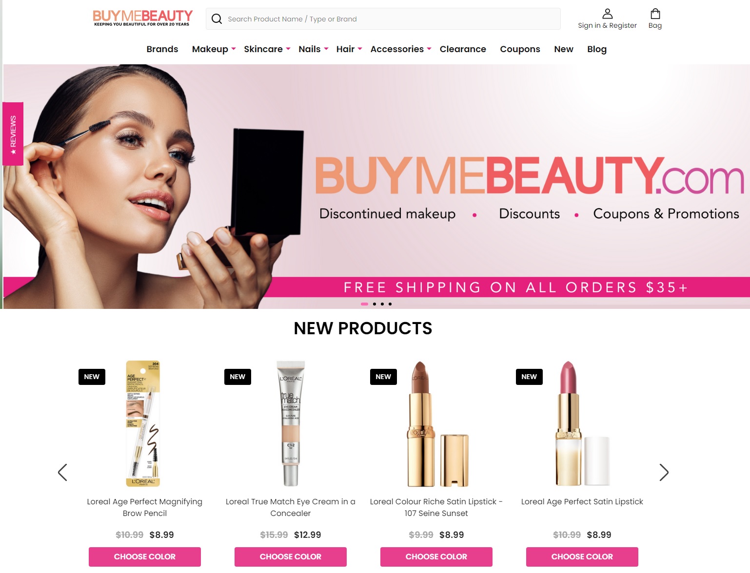 Обзор интернет-магазина Buymebeauty