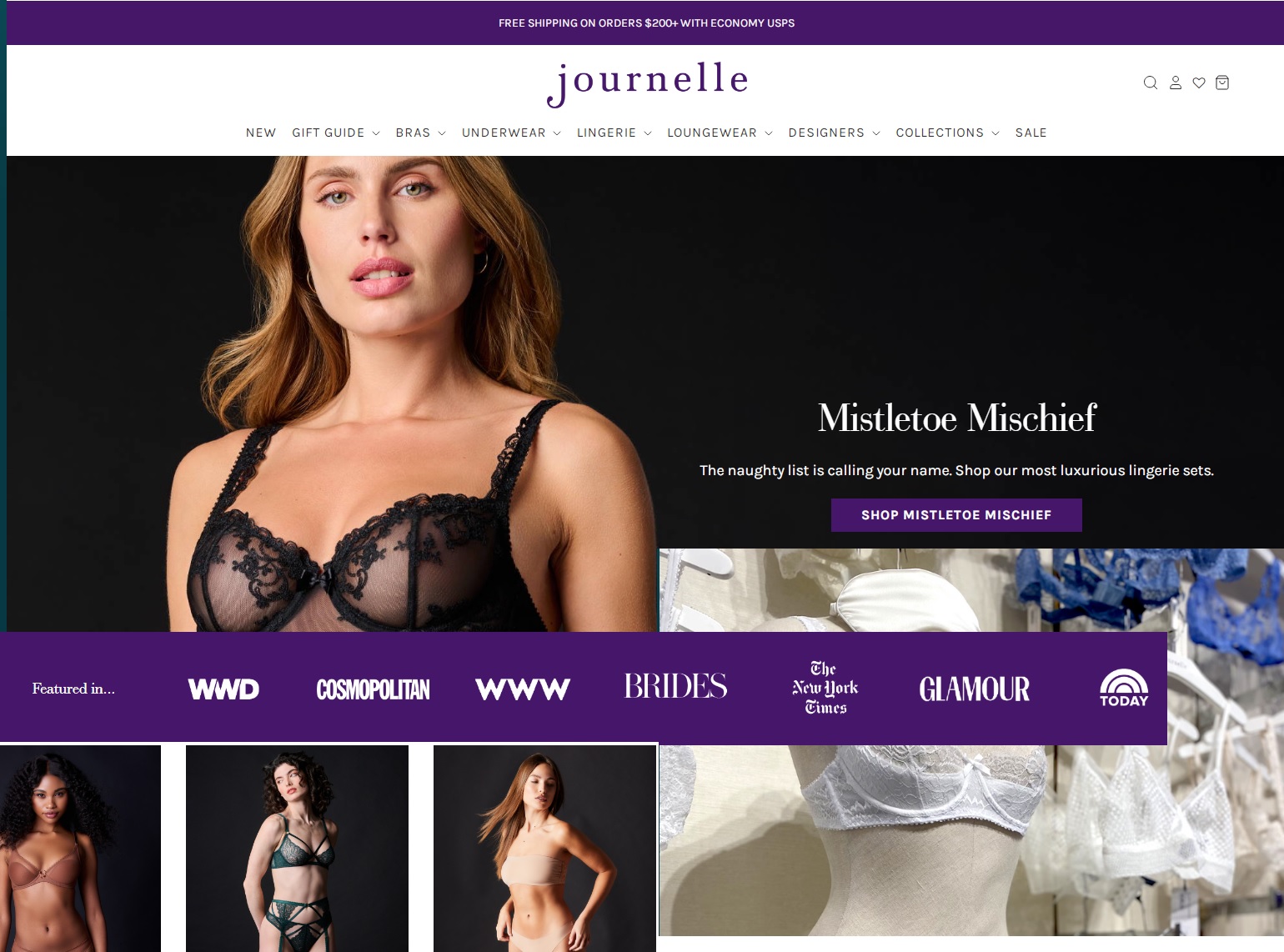 Американский сайт Journelle