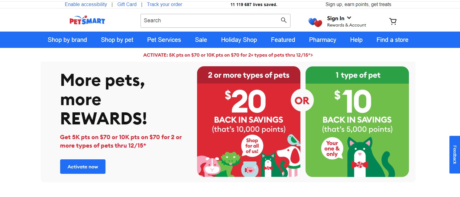 Обзор магазина Petsmart