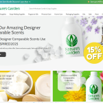 Nature's Garden Candles